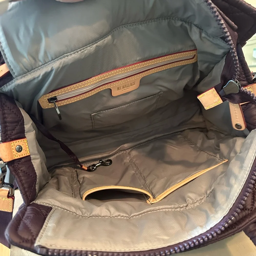 MZW Box Tote in Raisin - Picture 7 of 7